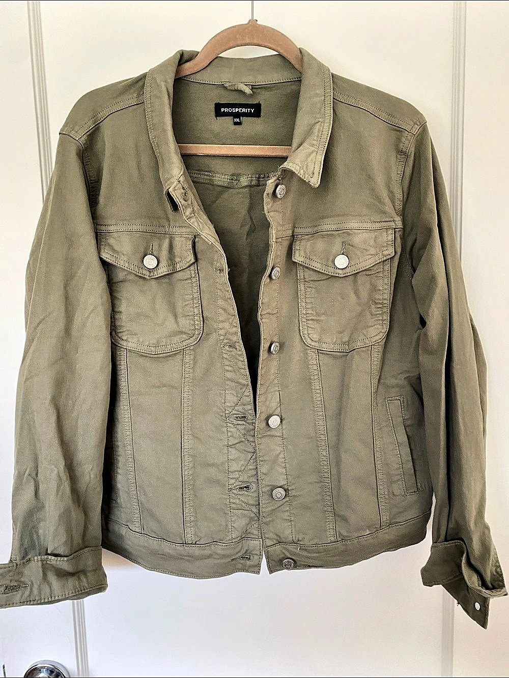 PROSPERITY Utility Jacket in Green Size XXL